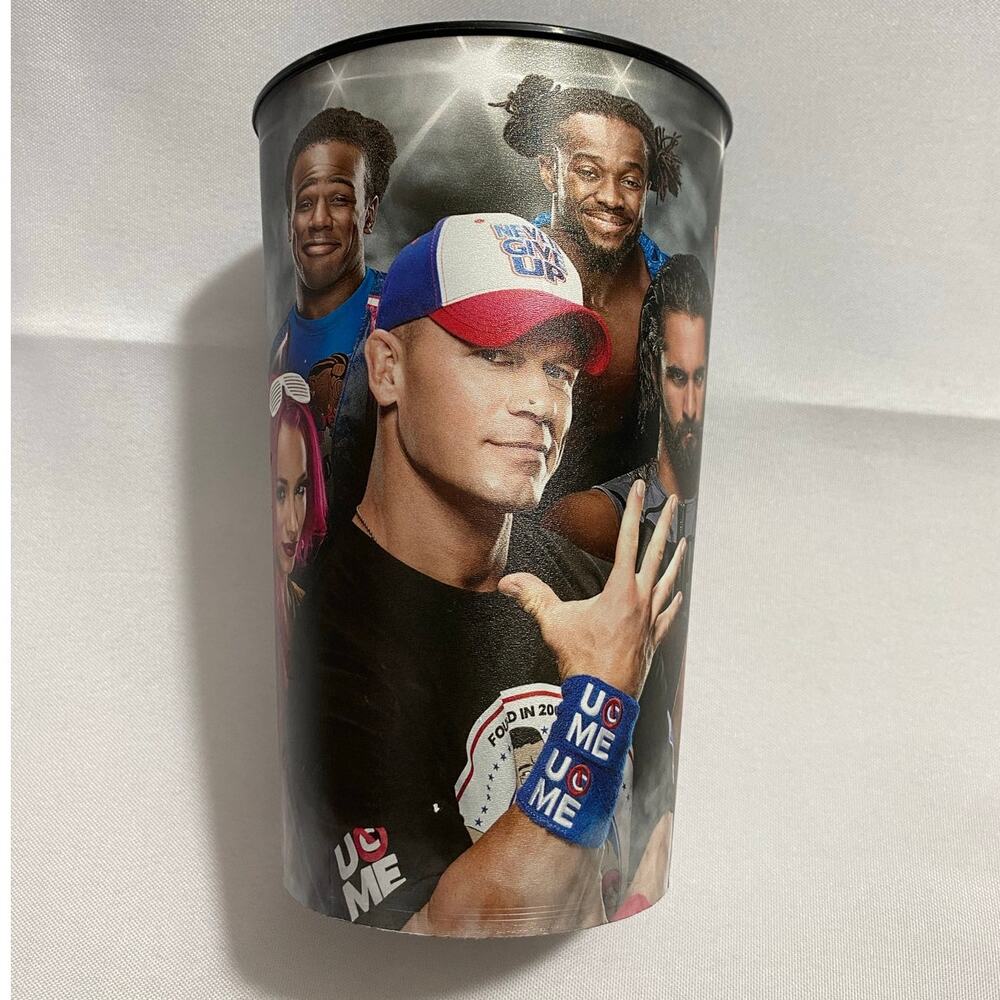WWE John Cena Collector Cup 2016 World Wrestling Entertainment Plastic Cup